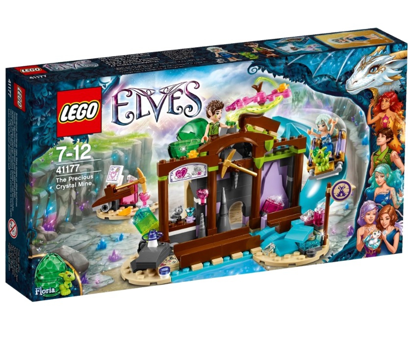 Lego Elves. Лего Эльфы. Кристальная шахта  
